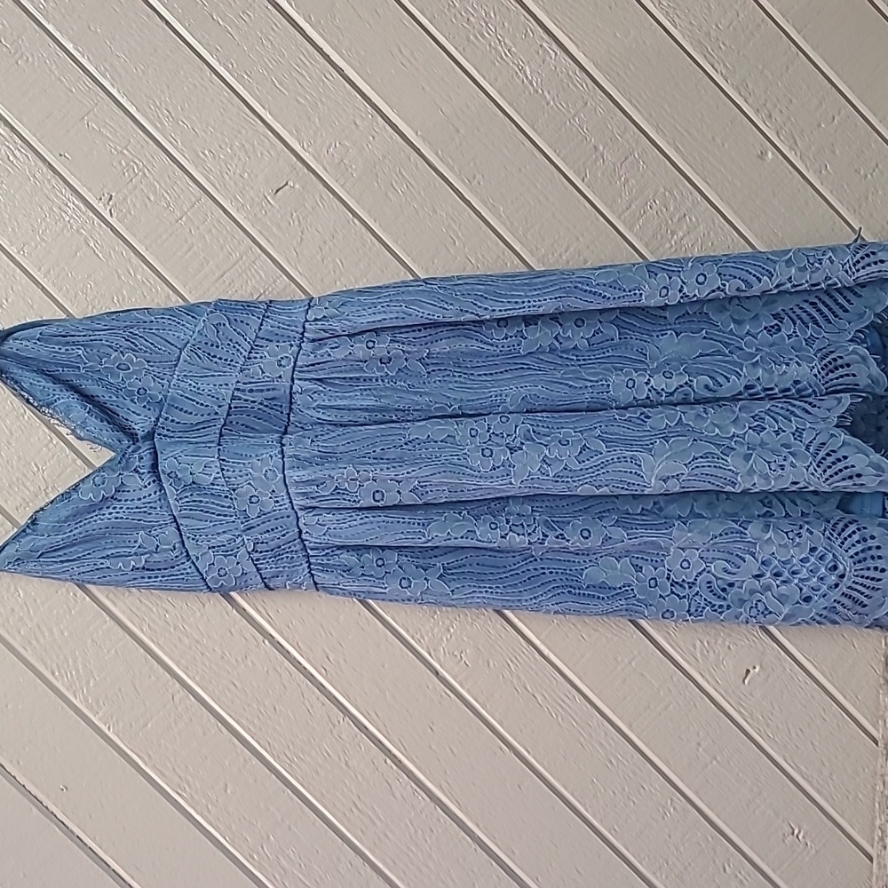 Blue / Lace  Summer Dress